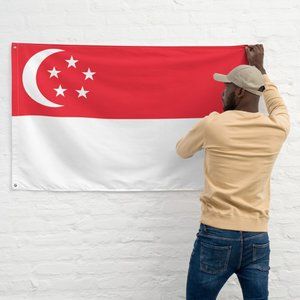 Singapore Flag (Customizable)